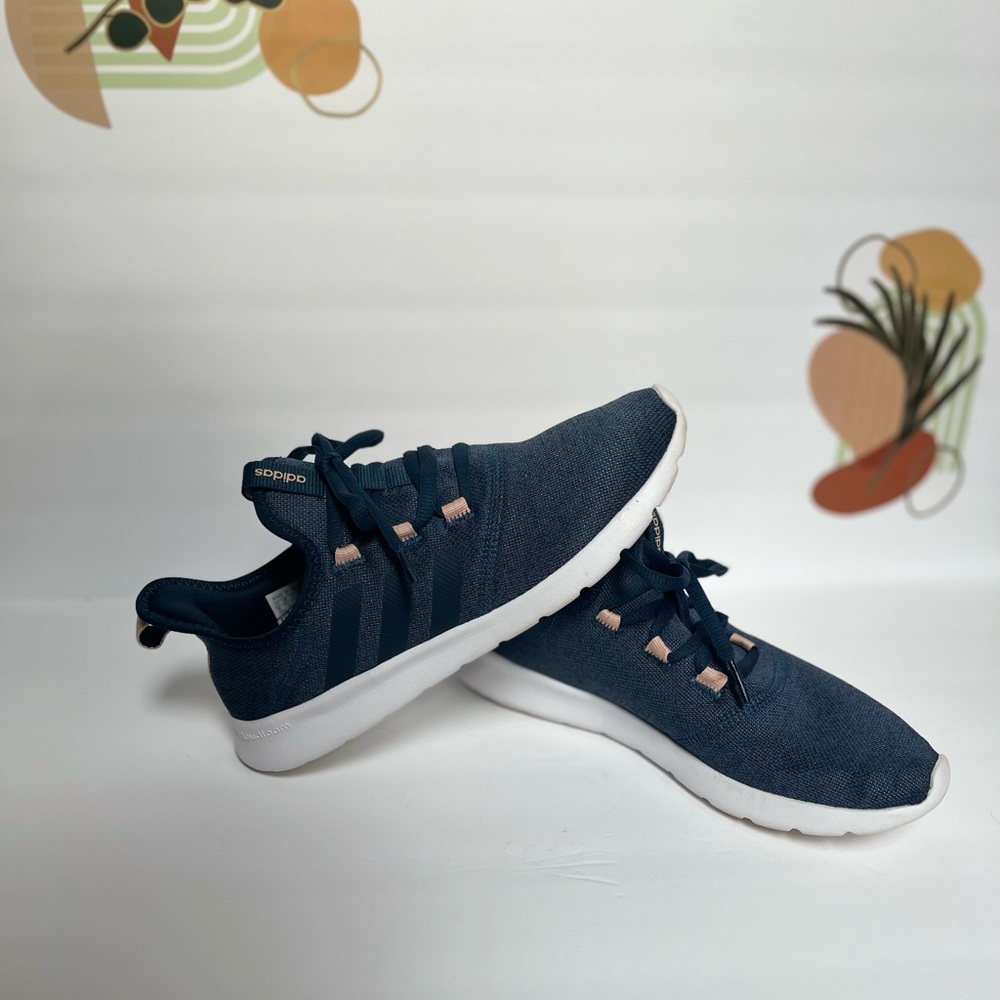 Adidas Cloudfoam Pure 2.0 Navy/Blush Pink sz 9